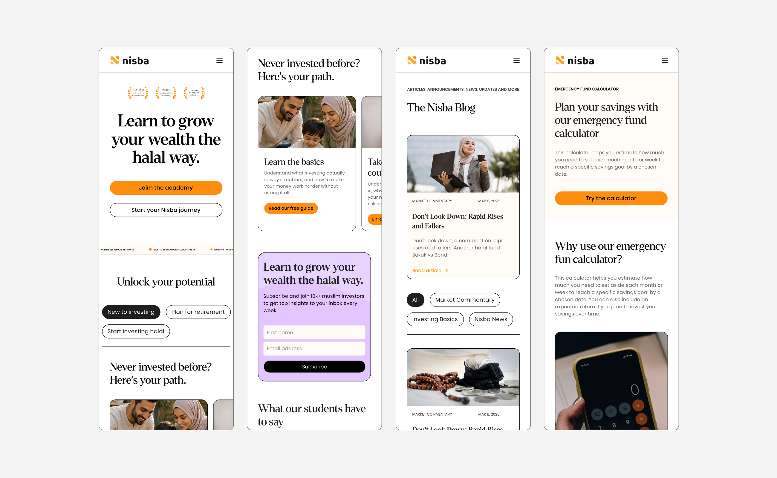 Mobile experience